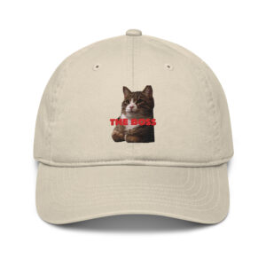 THE BOSS Organic baseball cap