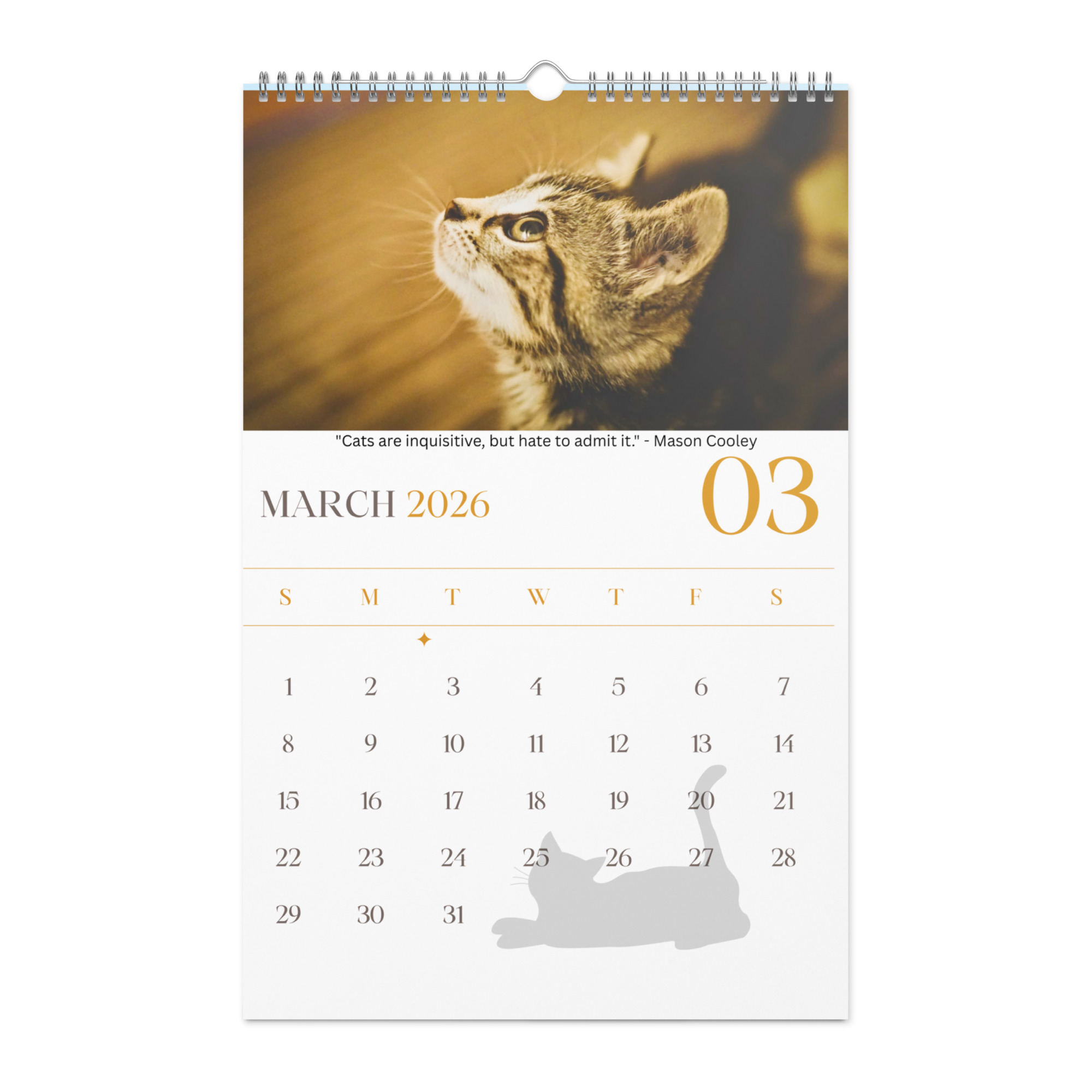 Cat Calendar 2026 - Image 4