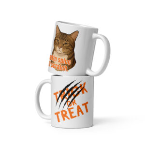 PUMPKIN SPICE OR I'LL SCRATCH Halloween Mug