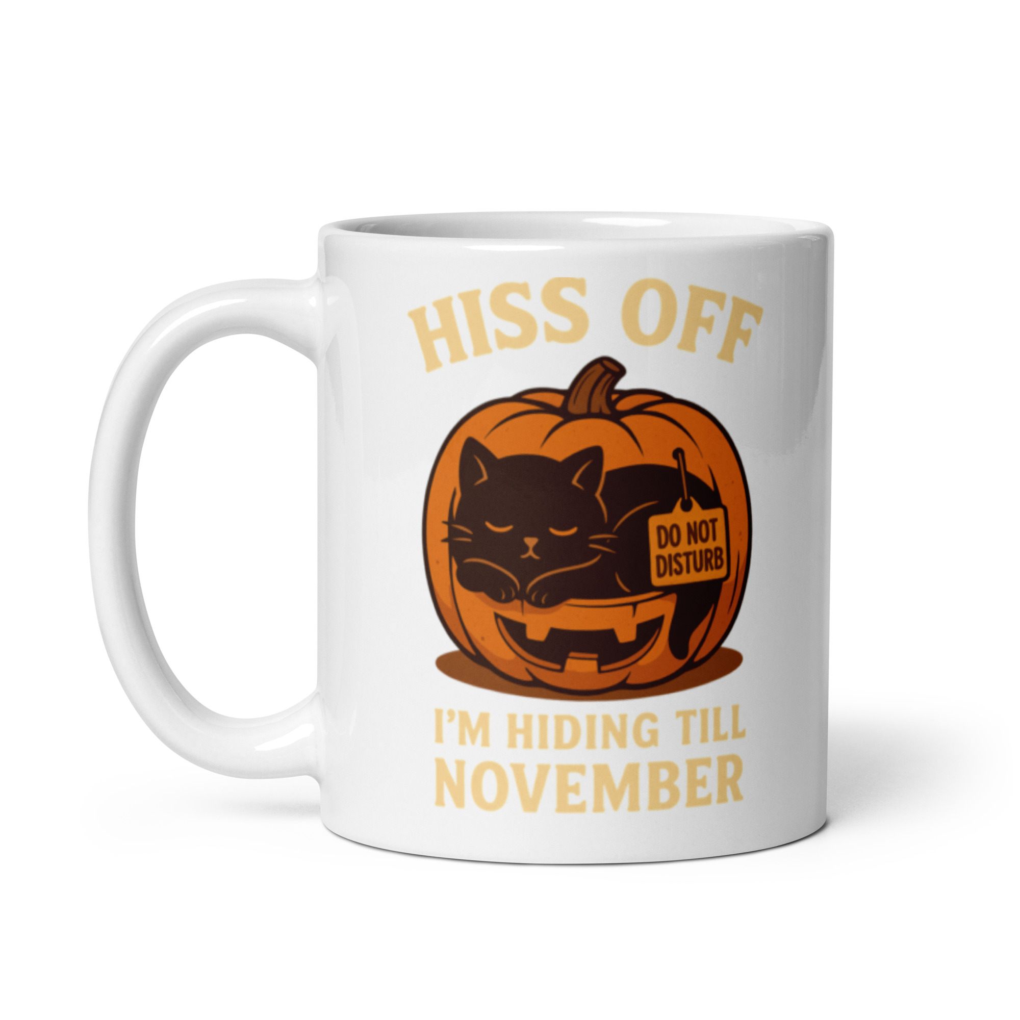 HISS OFF Halloween Mug
