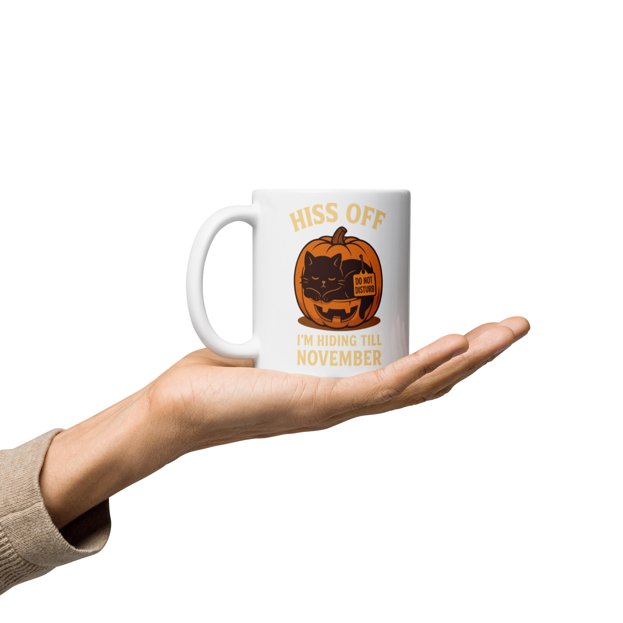 HISS OFF Halloween Mug - Image 2