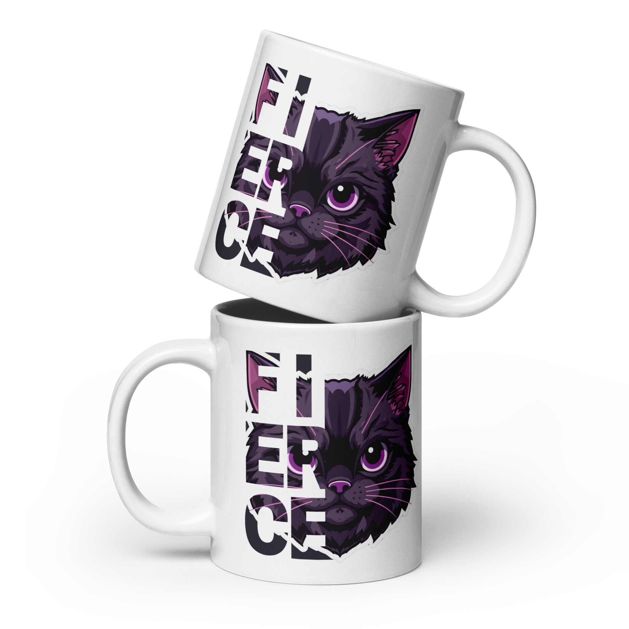 FIERCE CAT Mug - Image 2