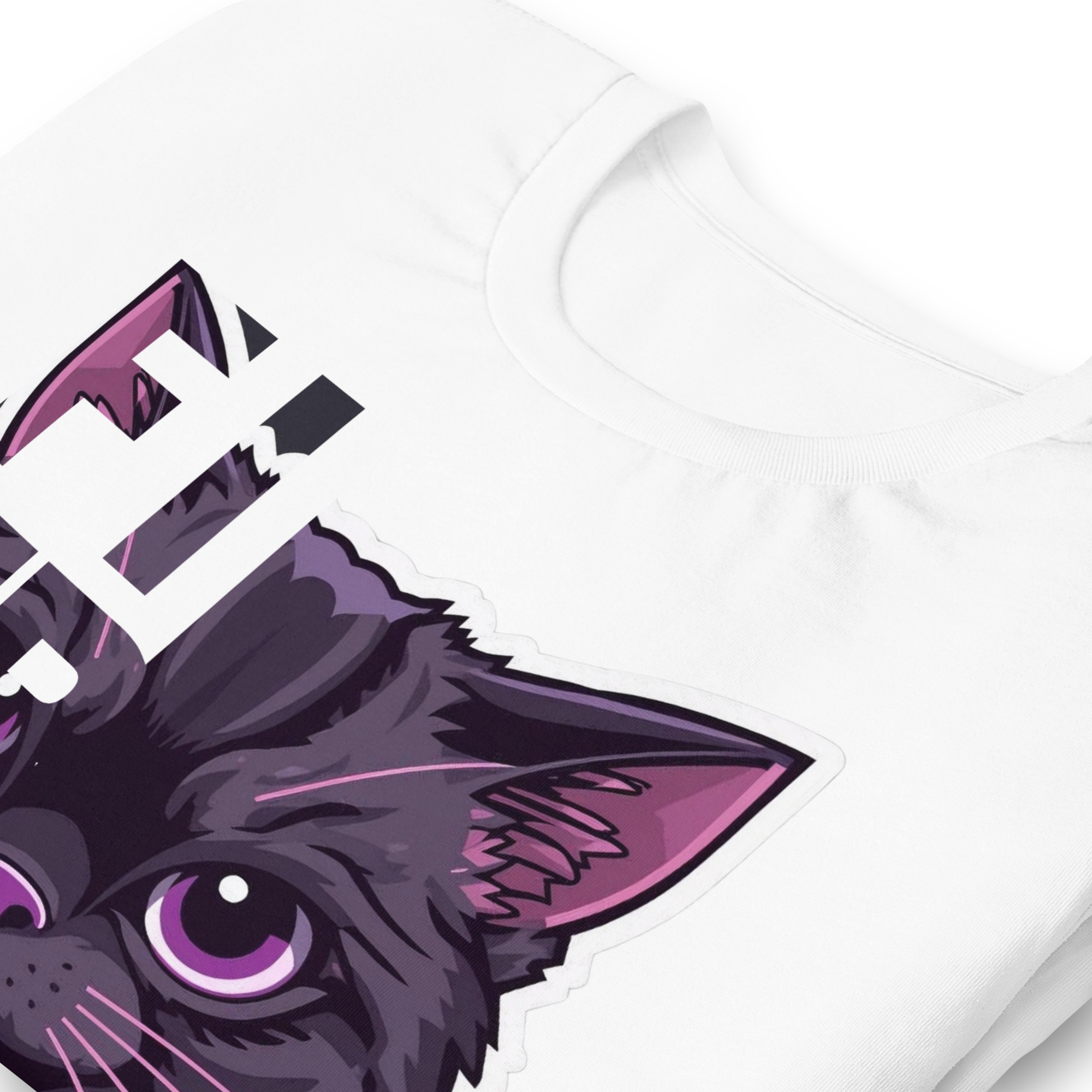 FIERCE CAT Unisex t-shirt - Image 4
